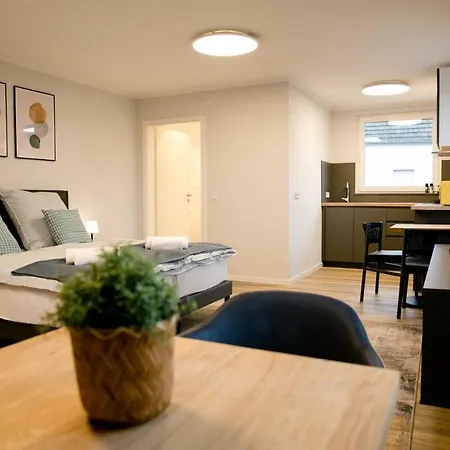 Apartment Bonquartier - Luxapt#4 Modernes Mit Self Check-in, Voll Ausgestatteter Kueche, Klimaanlage Und Parkplatz