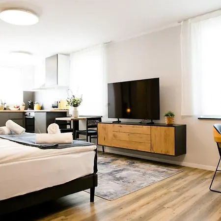 Bonquartier - Luxapt#4 Modernes Mit Self Check-in, Voll Ausgestatteter Kueche, Klimaanlage Und Parkplatz Sankt Augustin