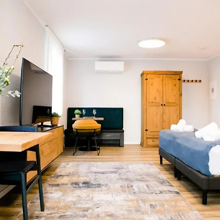 Bonquartier - Luxapt#4 Modernes Mit Self Check-in, Voll Ausgestatteter Kueche, Klimaanlage Und Parkplatz 아파트