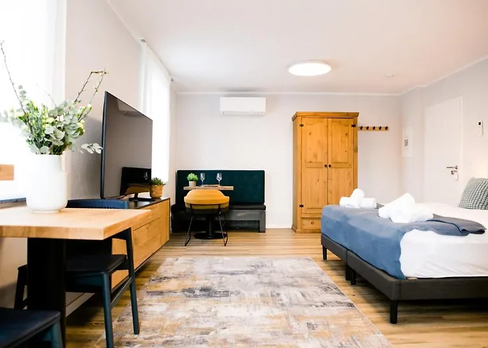 Bonquartier - Luxapt#4 Modernes Mit Self Check-in, Voll Ausgestatteter Kueche, Klimaanlage Und Parkplatz Appartamento